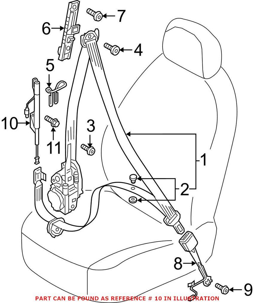 Seat Belt Pretensioner Diagram Two Birds Home